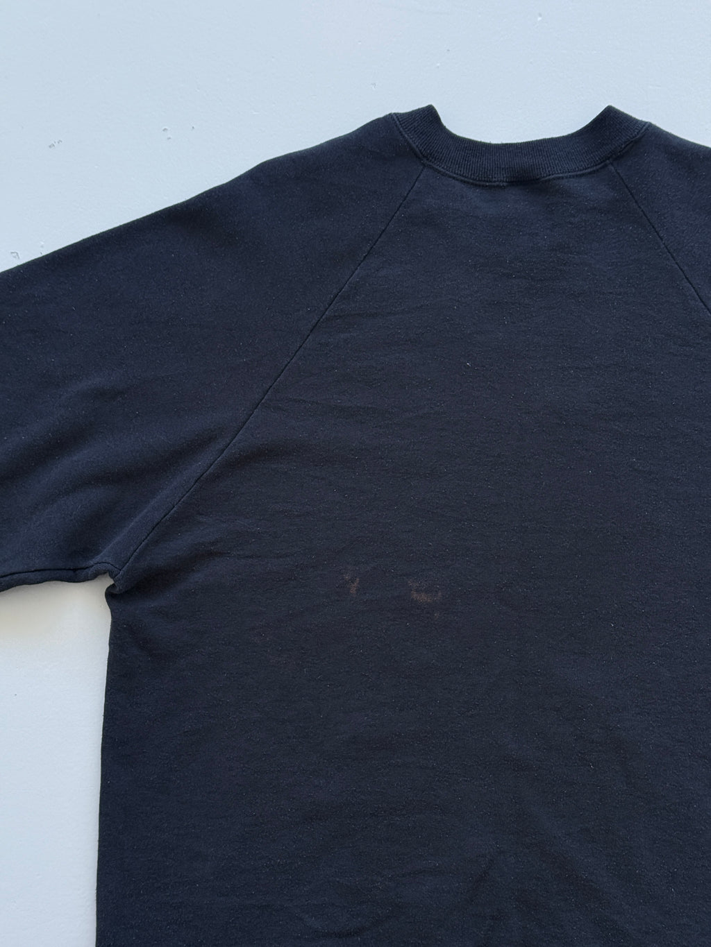 Black Rare Georgetown Hoyas 90's Vintage Collage Basketball Sweatshirt - Large