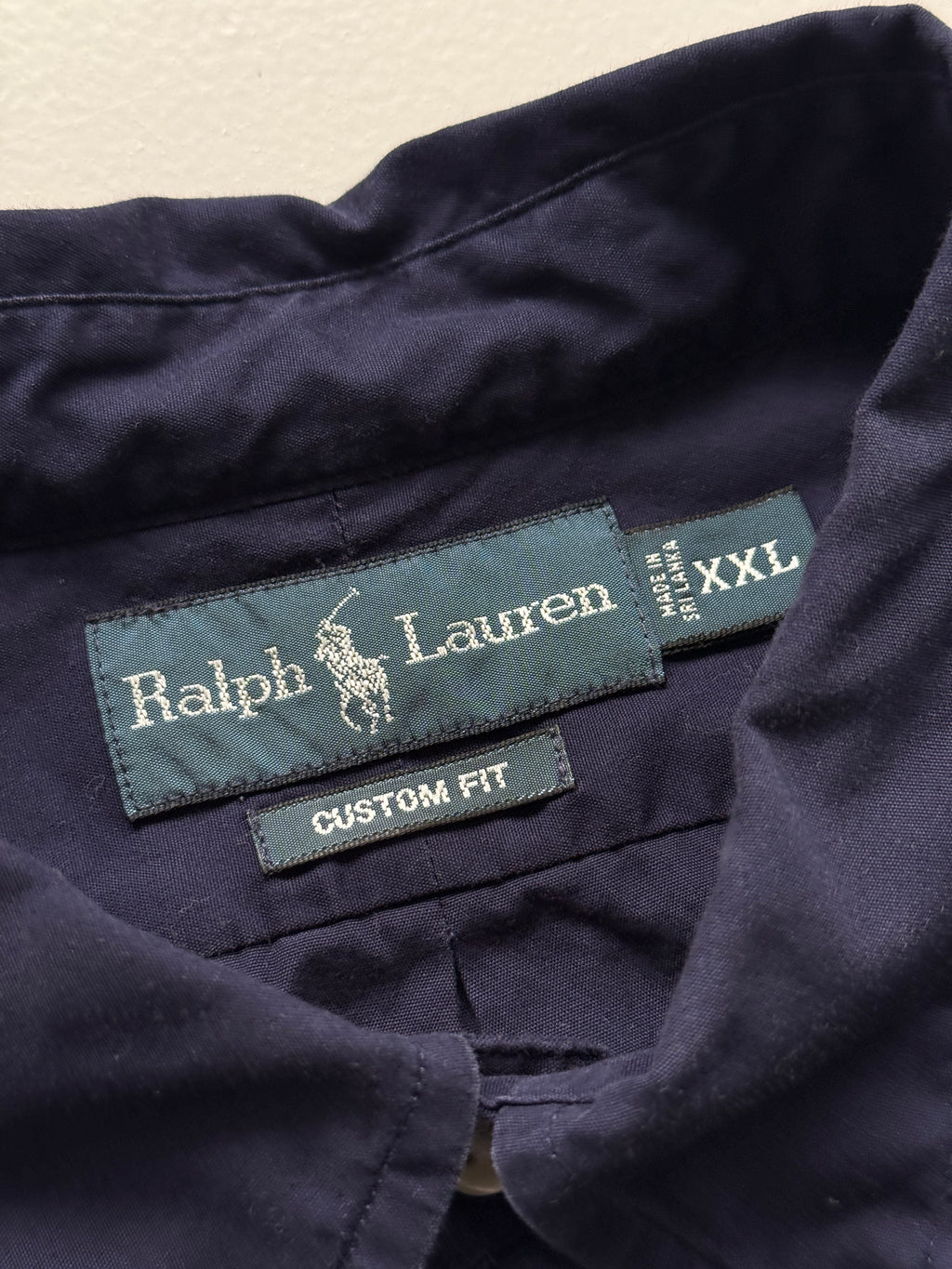 Ralph Lauren Custom Fit Vintage Oxford Button-Down Shirt - XL