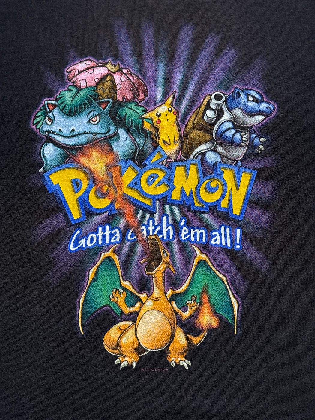 Pokemon Gotta Catch 'Em All Made in USA 90's Vintage T-Shirt - Small