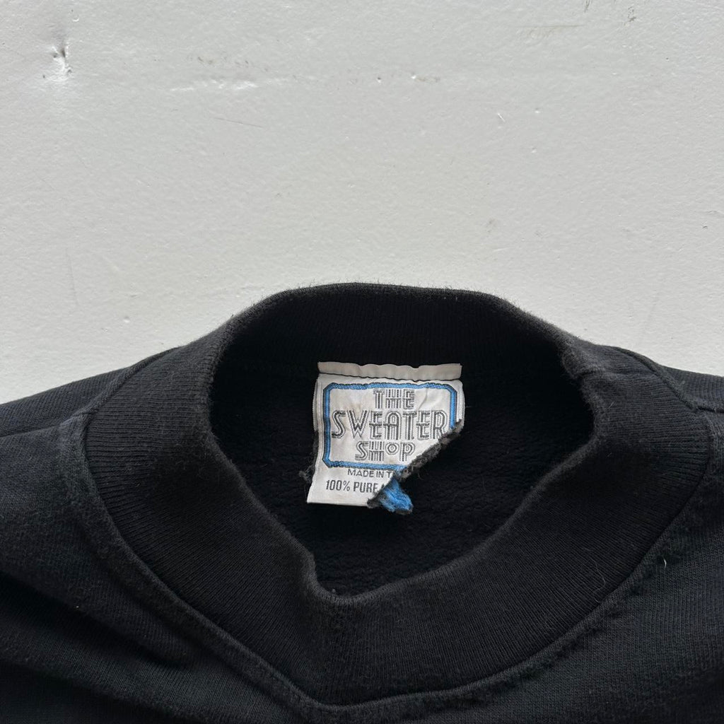 Black The Sweater Shop Vintage Embroidered Sweatshirt - XL