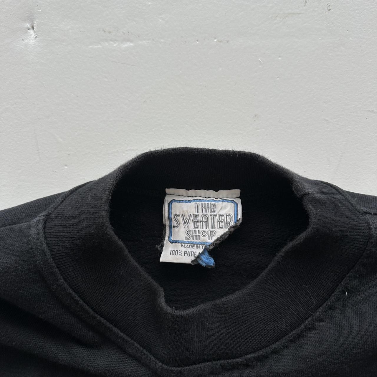 Black The Sweater Shop Vintage Embroidered Sweatshirt - XL