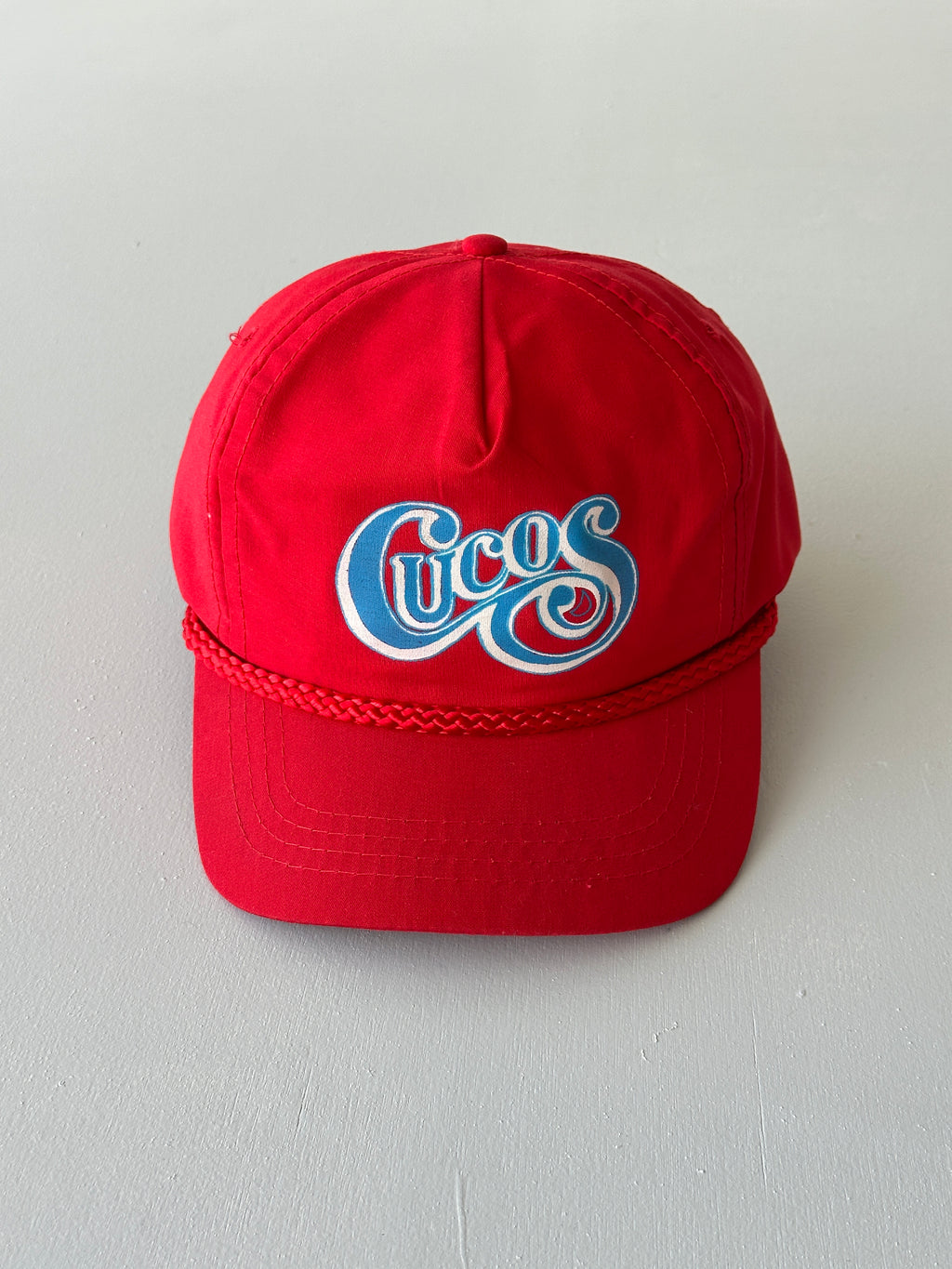 Red Cucos 80's Vintage SnapBack Trucker Cap