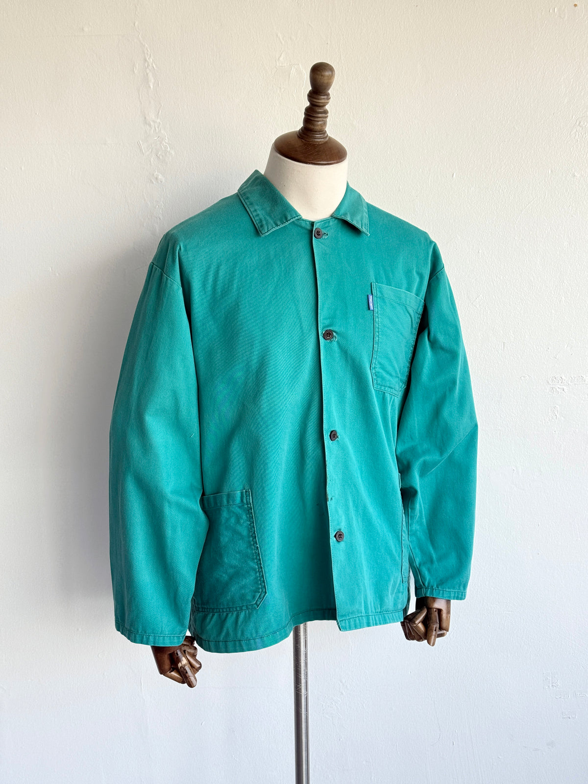 Turquoise 90's Vintage Workwear Chore Jacket CH495 - XL