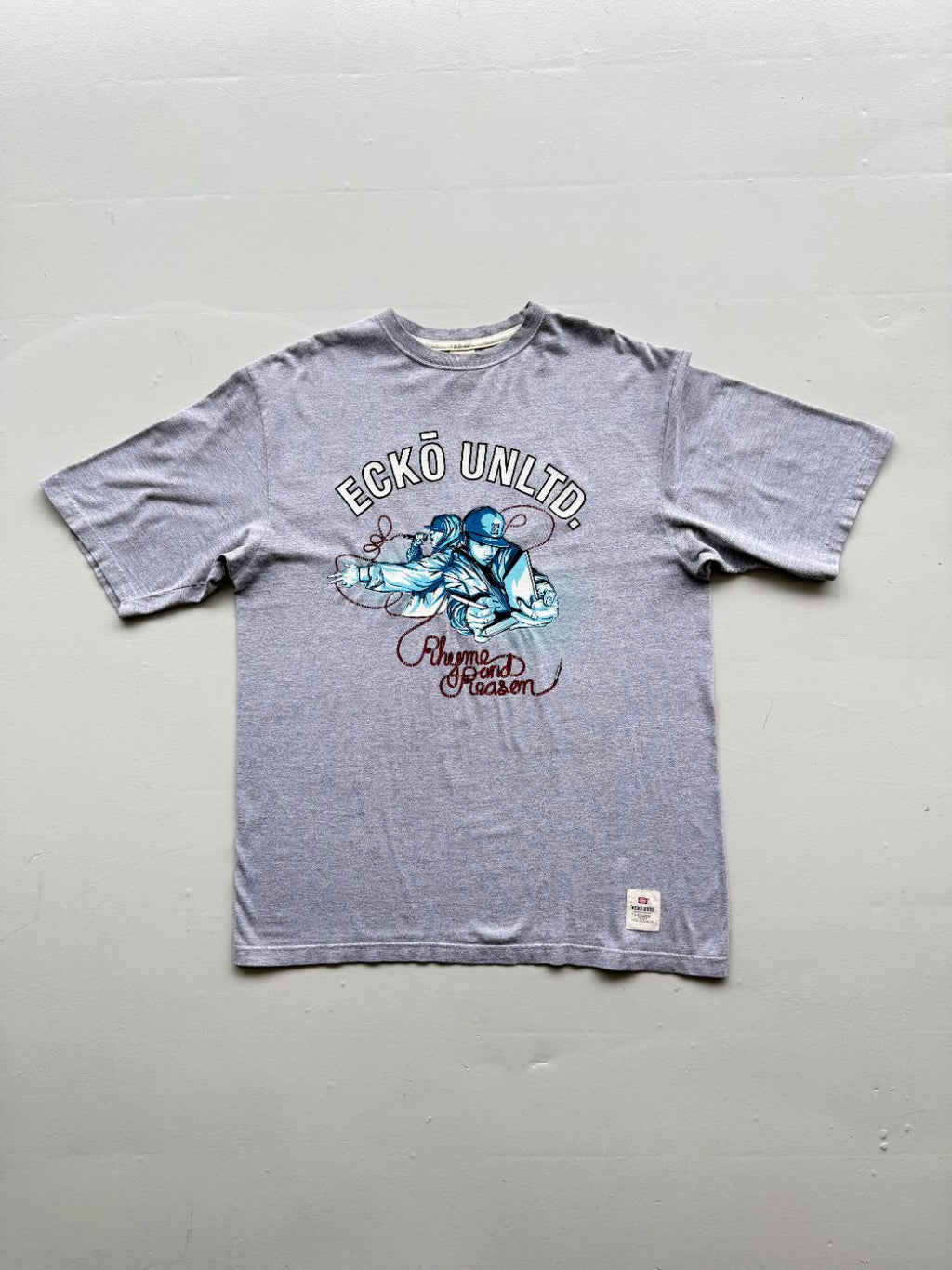 Ecko Unltd. Rhyme and Reason Y2K Vintage Graphic T-Shirt - XL