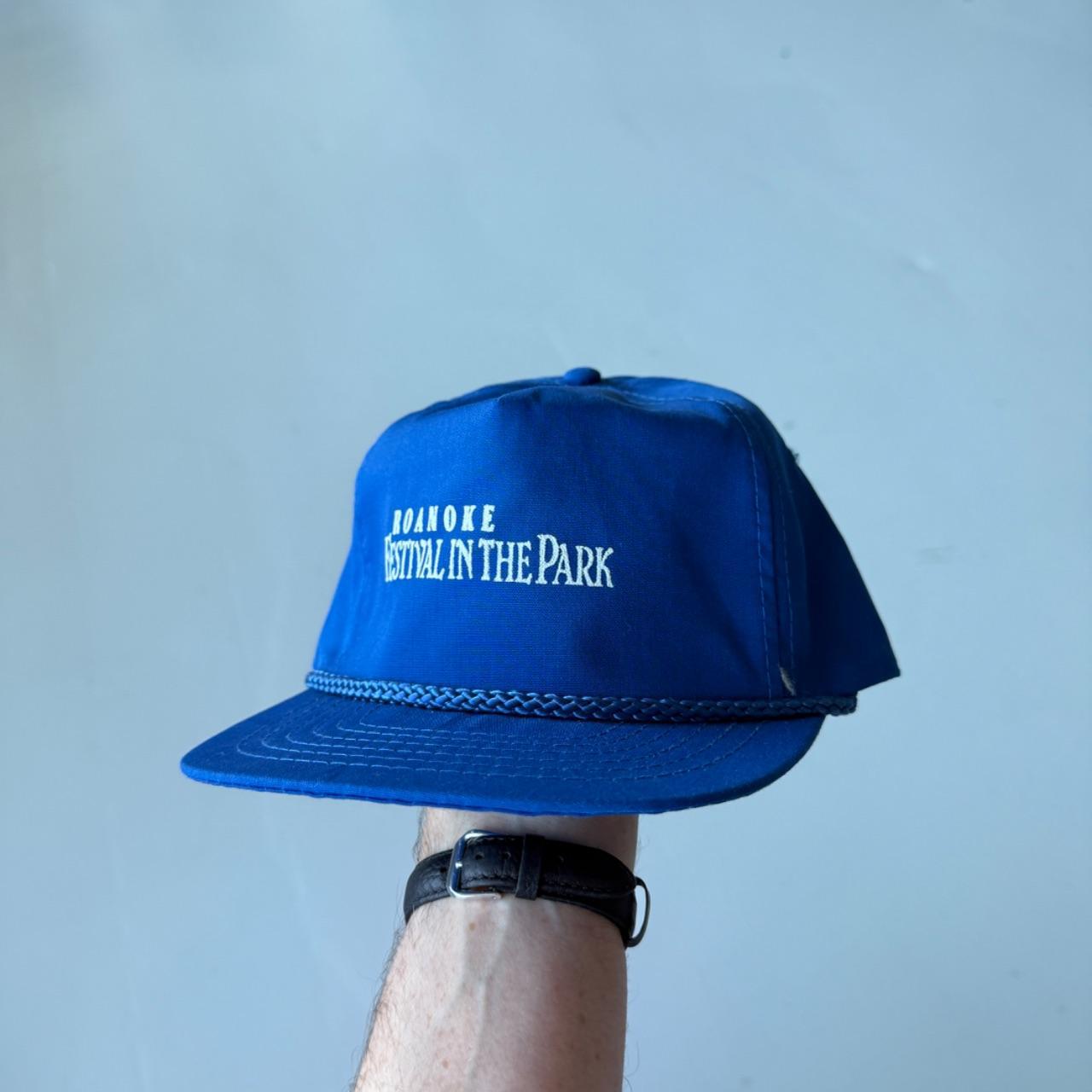 Blue Festival in the Park Vintage SnapBack Trucker Cap