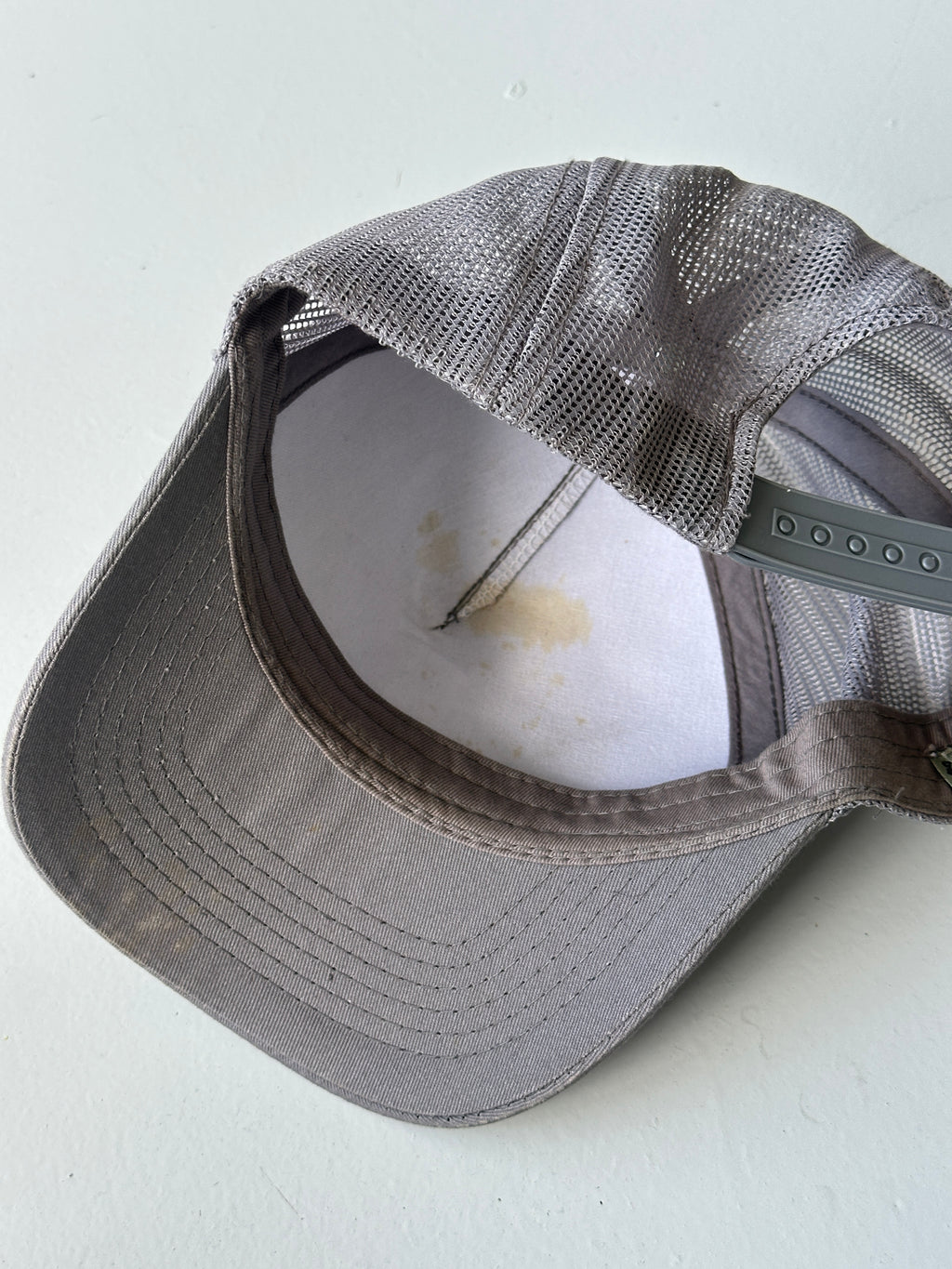Grey Bass Pro Shops Vintage Trucker Cap