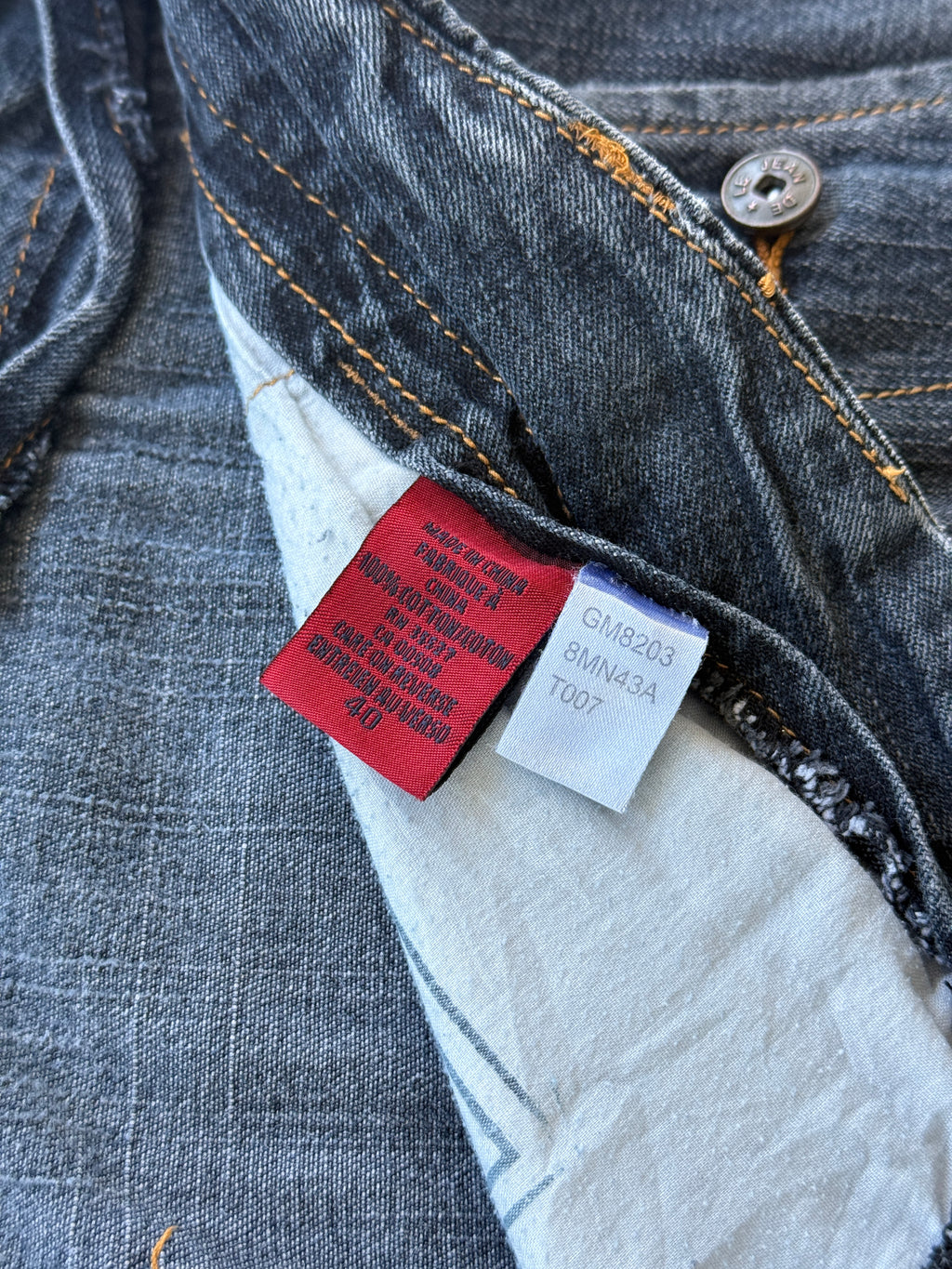Dark Blue Le Jean De Marithe Francois Girbaud 90's Vintage Denim Shorts - W40