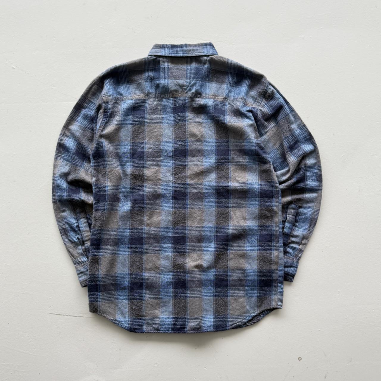 Blue Canyon Guide 80’s Vintage Flannel Long Sleeve Shirt - Large
