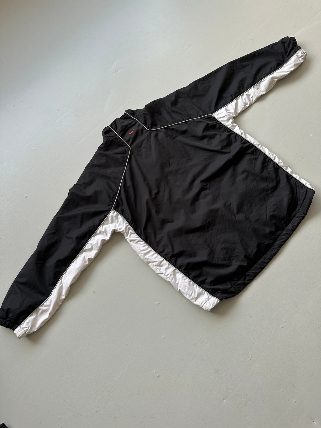 Black Nike Air TN Y2K Vintage Track Jacket - 2XL