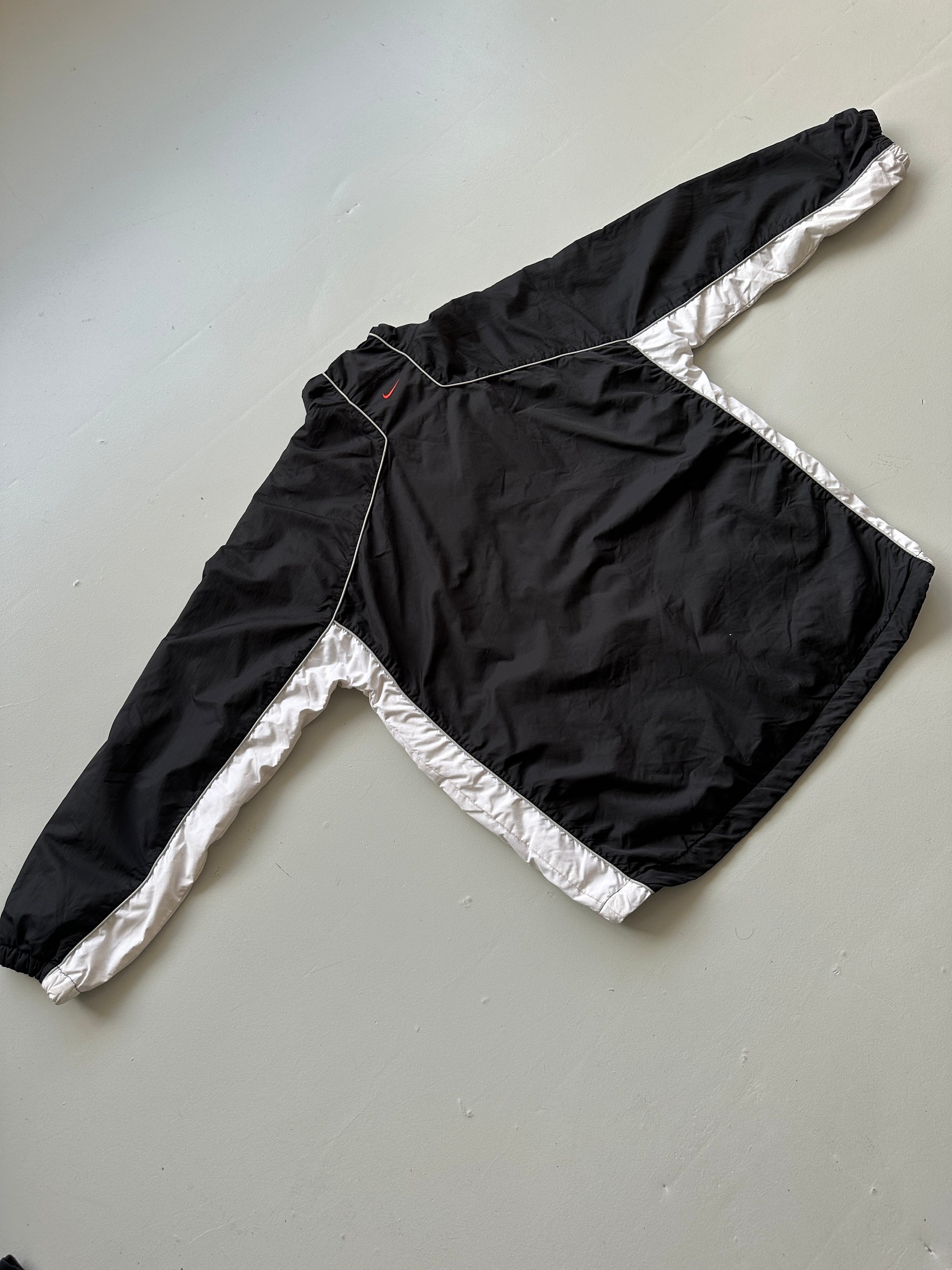 Black Nike Air TN Y2K Vintage Track Jacket - 2XL