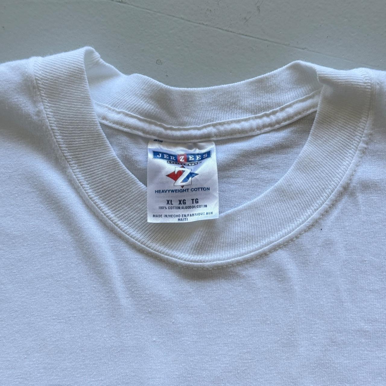 White Halloween 00's Miller Beer Vintage T-shirt - XL