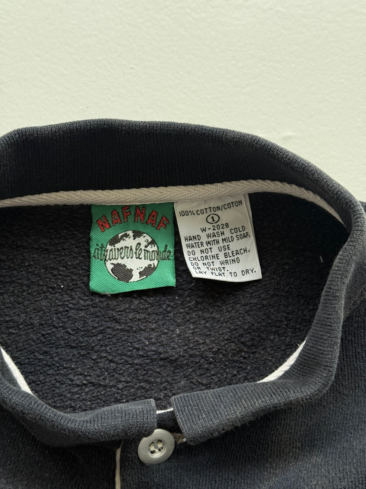 Naf Naf Ski Graphic 90's Vintage Sweatshirt - Medium