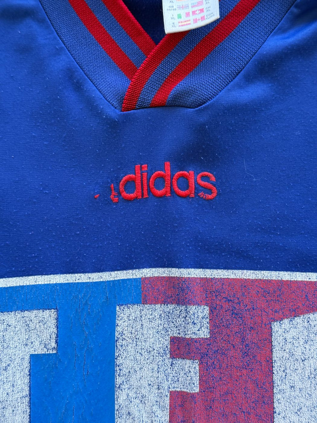 Adidas TF1 90's Vintage Long Sleeve Football Shirt #14 - XL