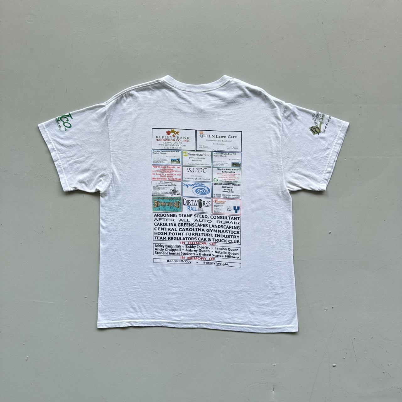 White Stoner Thomas Kids Drawing Vintage 90's T-shirt - XL