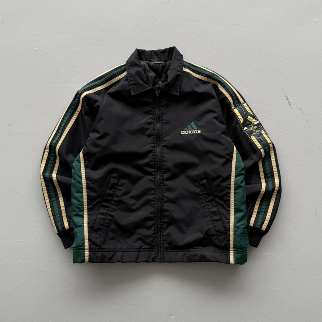 Black Adidas 90’s Vintage 3 Stripes Jacket - Small