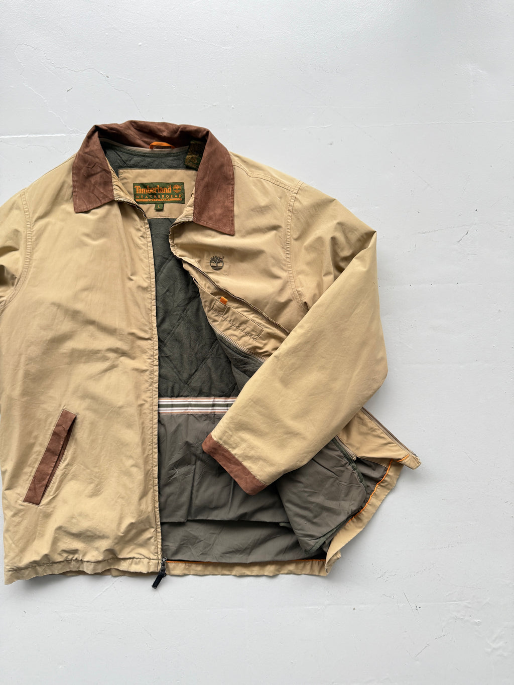 Brown Timberland 00's Vintage Barn Jacket - Large