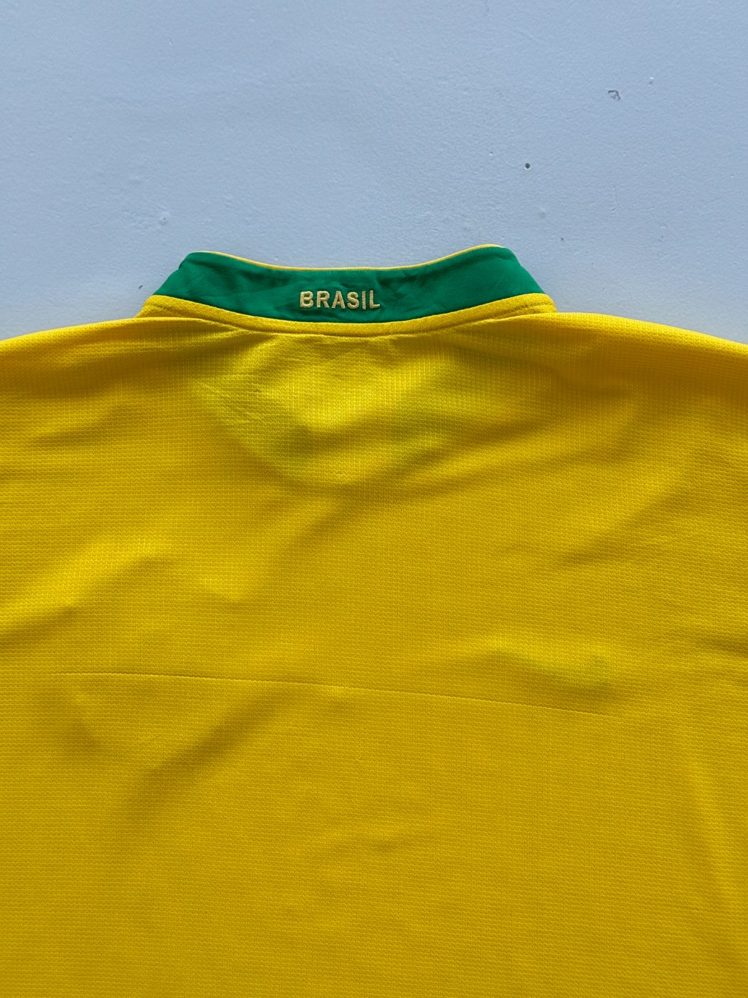 Nike Brazil CBF 2000's Vintage Home 06/08 Football Shirt - XL