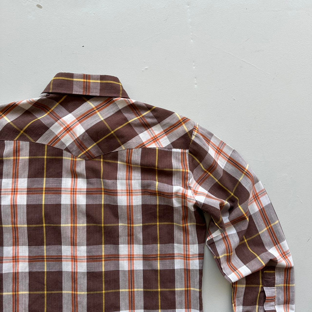 Brown Western Women’s Vintage Shirt - Small