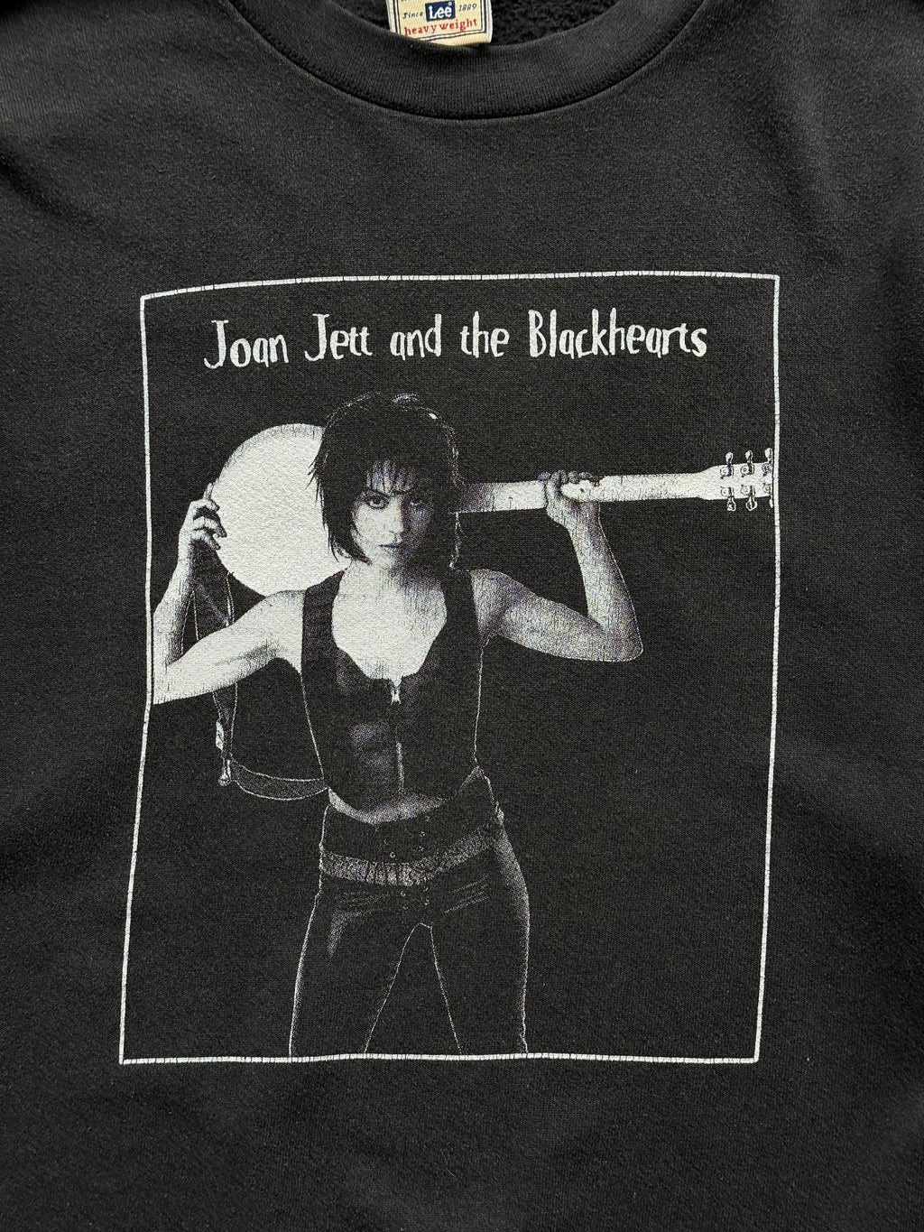 Black Joan Jett and The Blackhearts Vintage Sweatshirt 90's Crewneck - Medium
