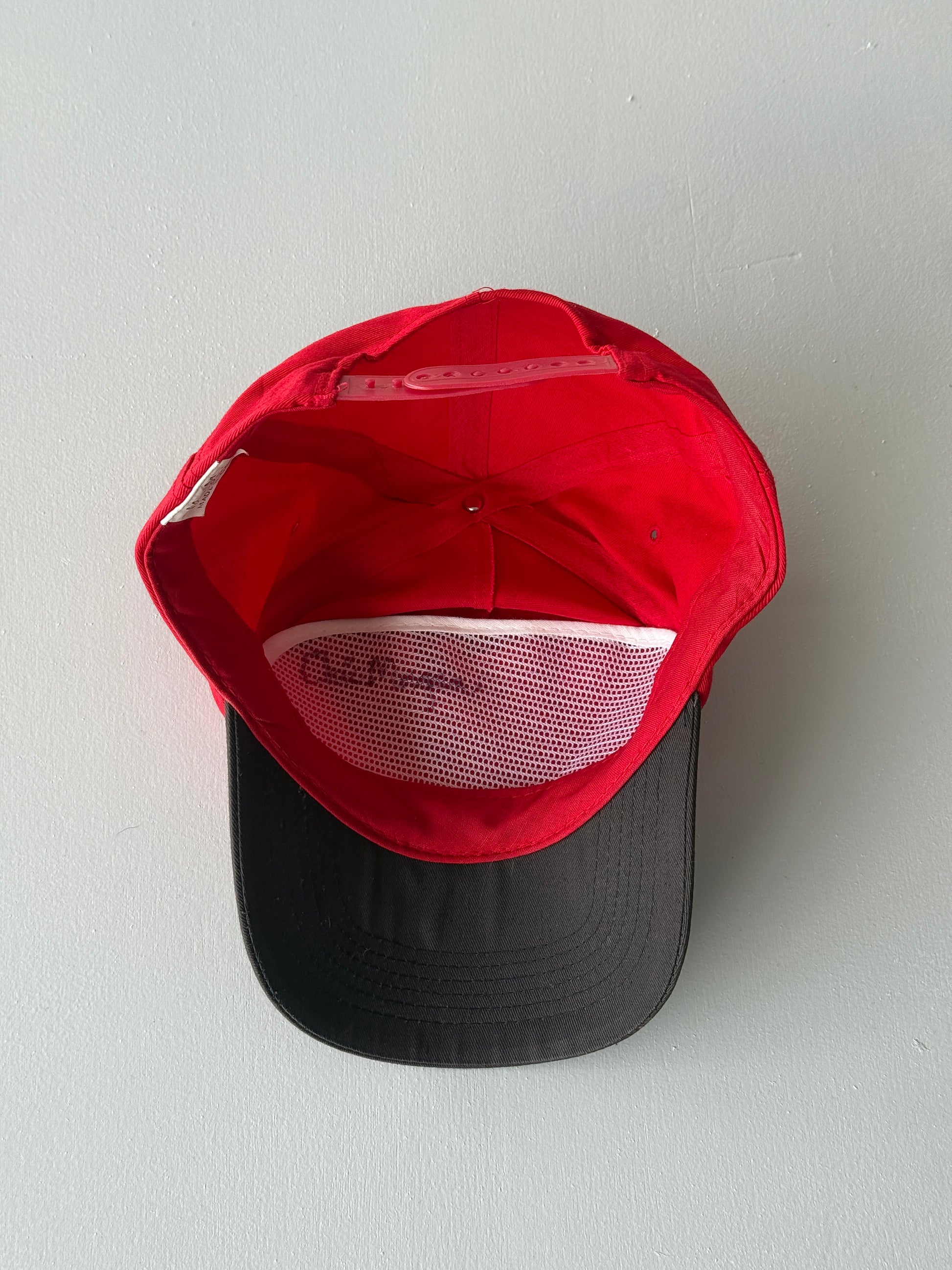 Red / Black Kendall Racing 90's Vintage SnapBack Trucker Cap