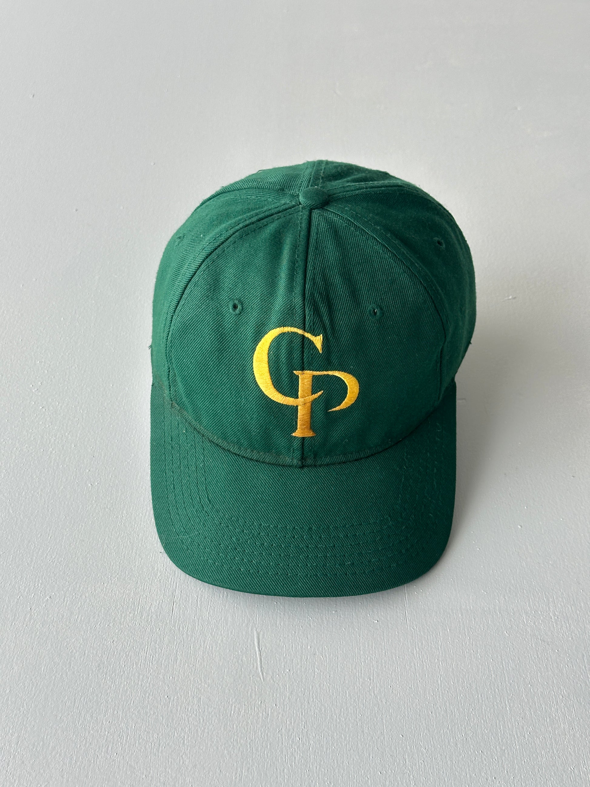 Green CP Monogram 90's Vintage SnapBack Trucker Cap