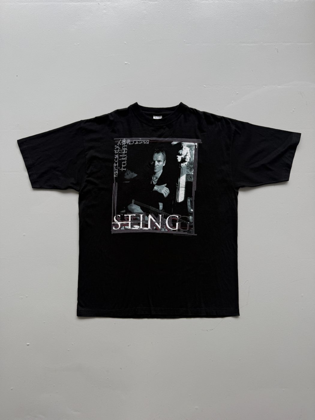 Sting Mercury Falling European Tour 1996 Vintage Band T-Shirt - XL