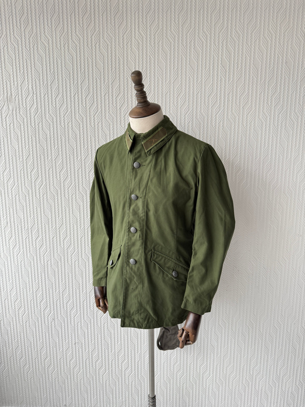 Vintage 70s Swedish C48 Military Tanker Jacket - Medium