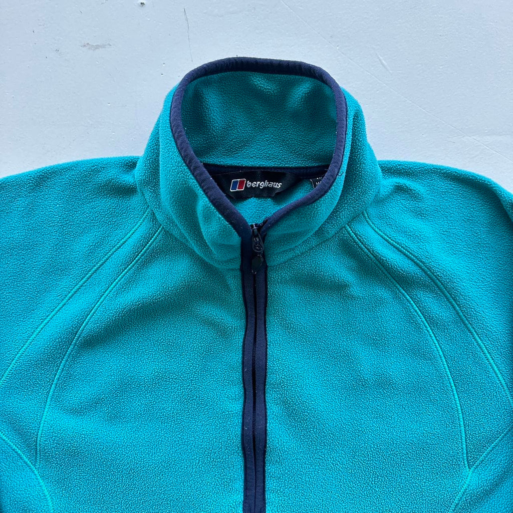 Berghaus Blue Outdoors Gorpcore Hiking Fleece - Size 10