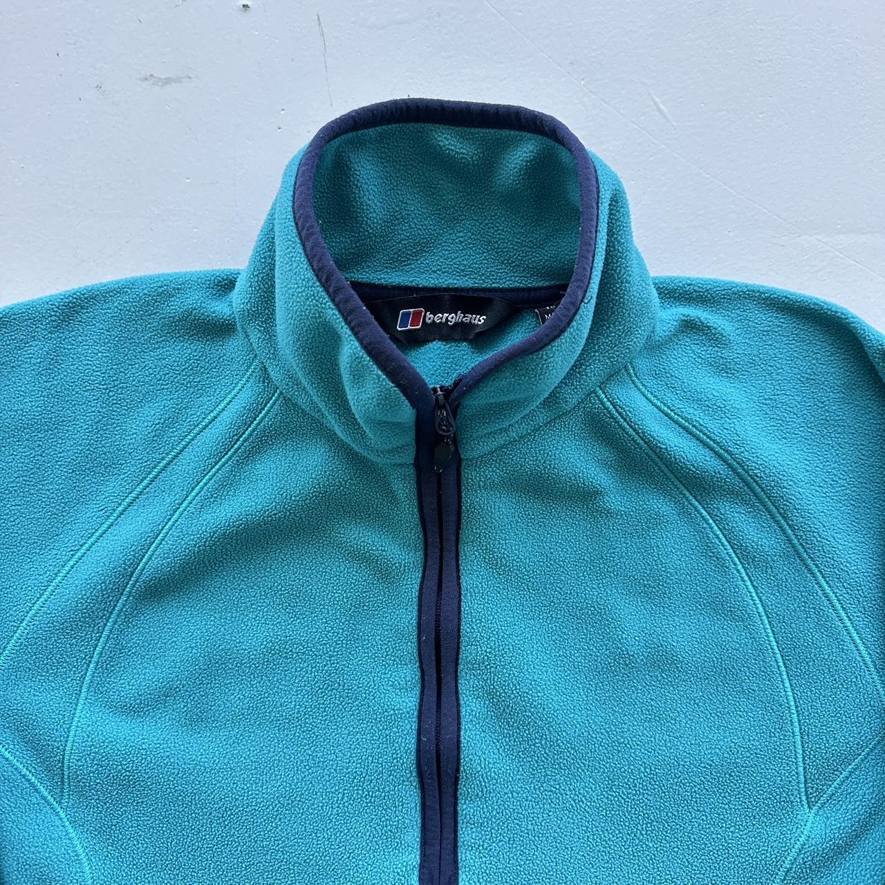 Berghaus Blue Outdoors Gorpcore Hiking Fleece - Size 10