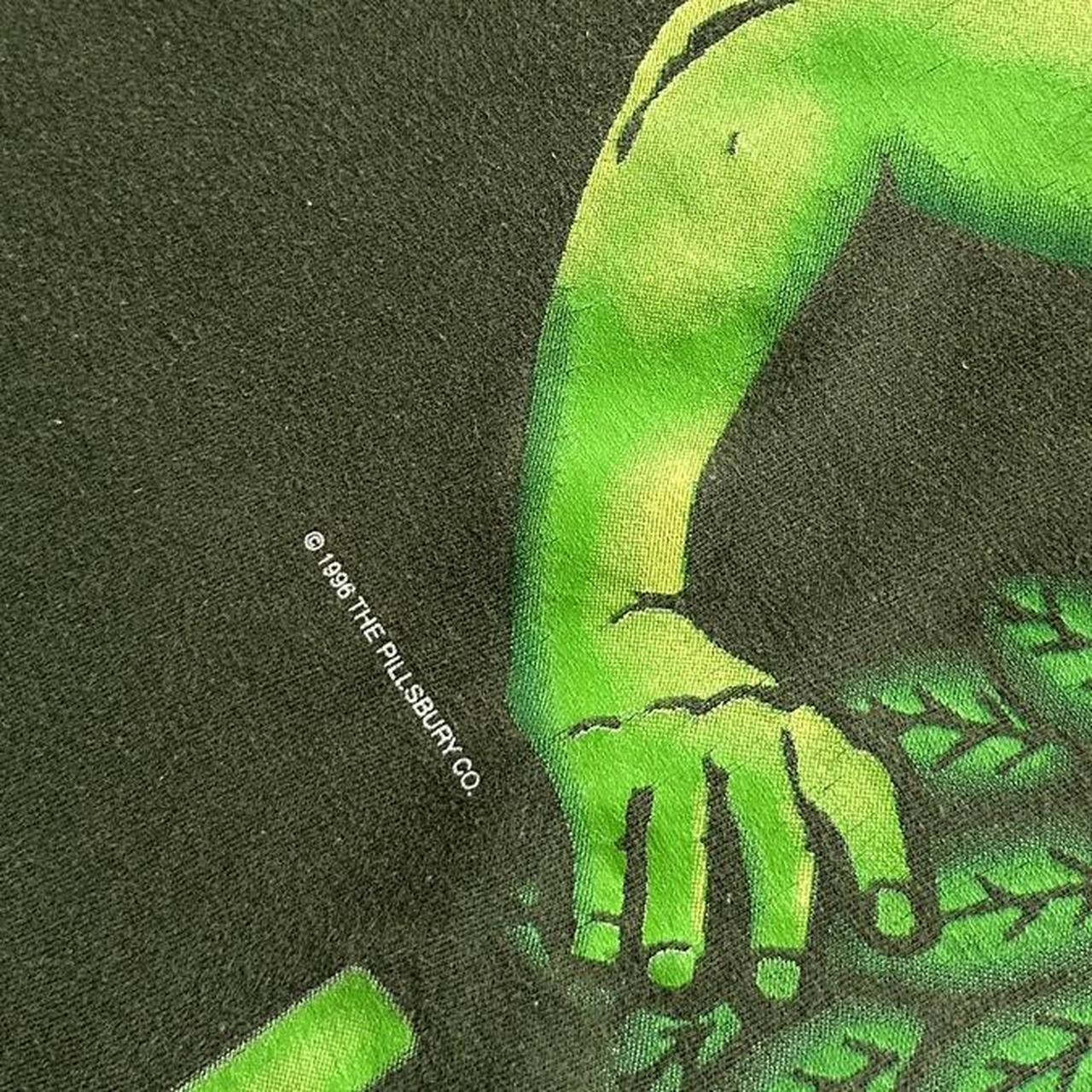 Green Pillsbury Jolly Green Giant 90s Vintage Graphic T-Shirt - Large