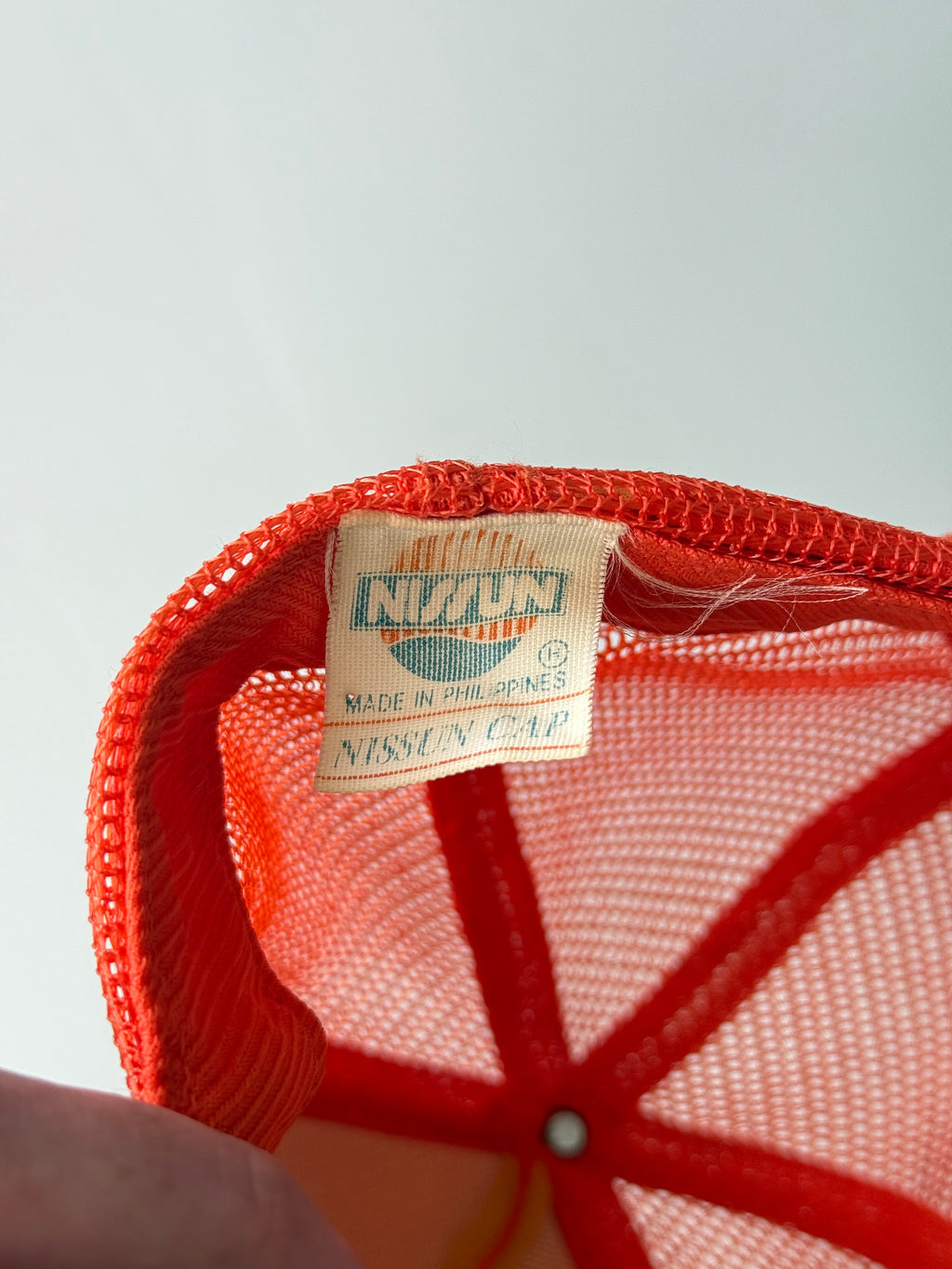 Orange Illinois Tollway Vintage Foam and Mesh SnapBack Trucker Cap