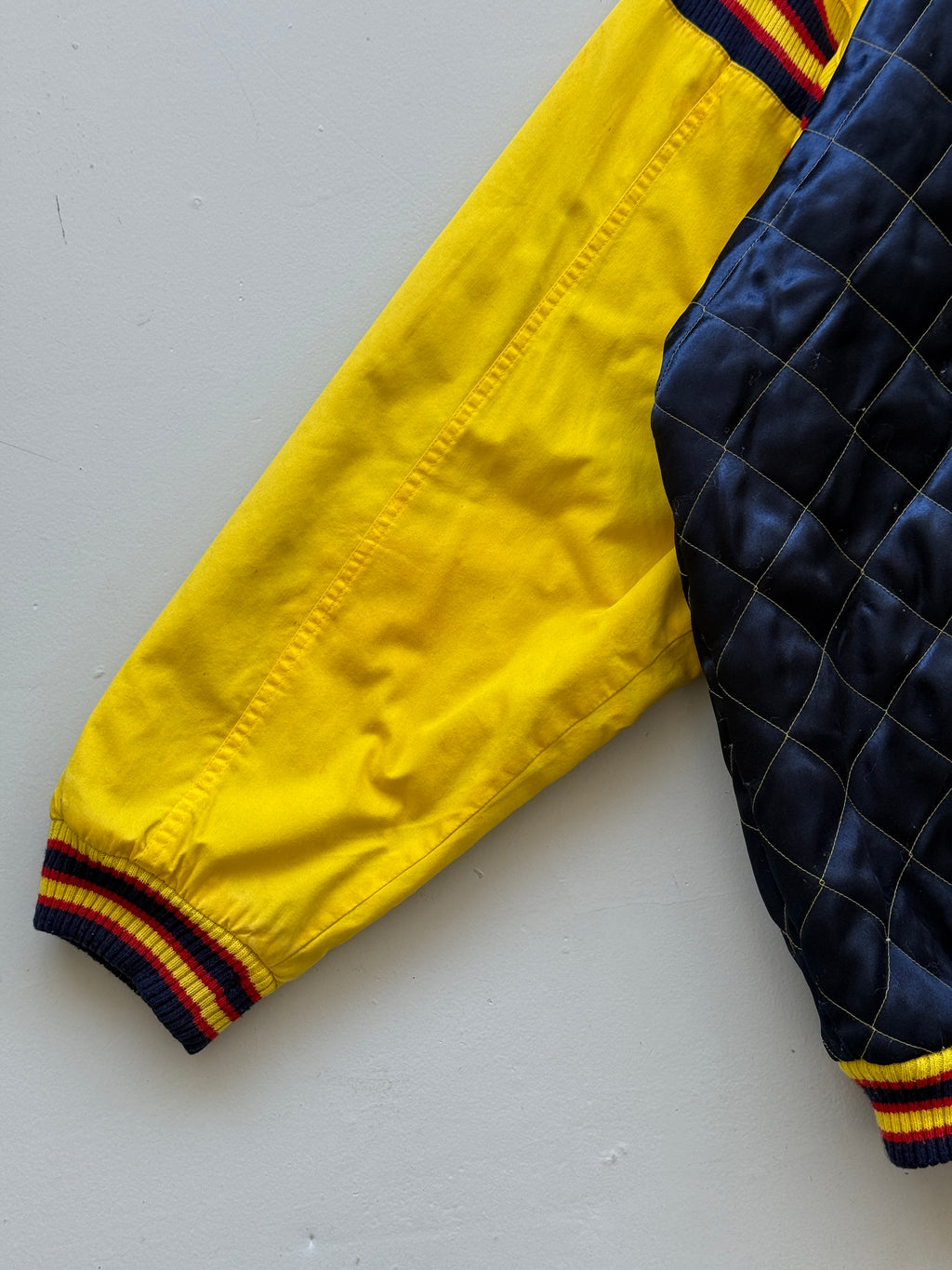 Umbro Scotland SFA 90's Vintage Quilted Bomber Jacket - XL