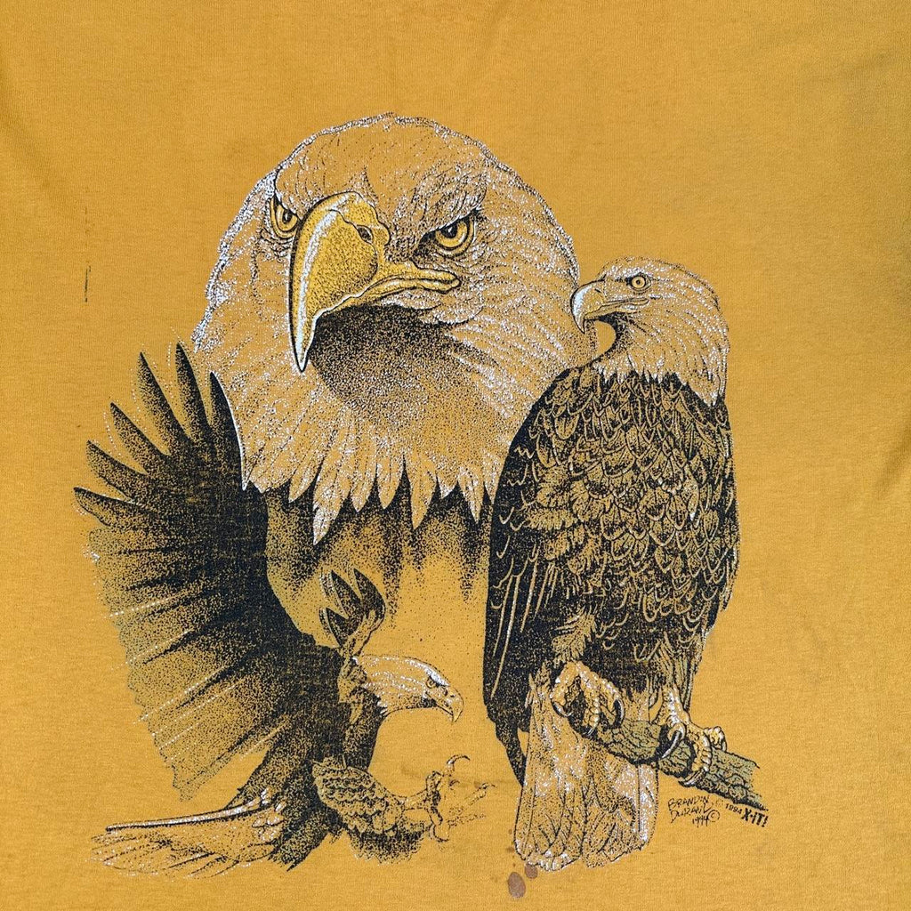 Eagle Yellow 90s vintage T-shirt - Medium
