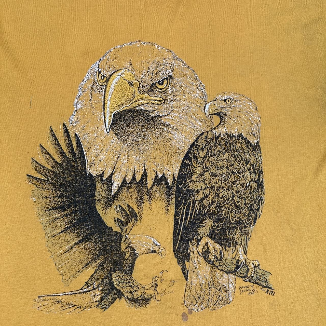 Eagle Yellow 90s vintage T-shirt - Medium