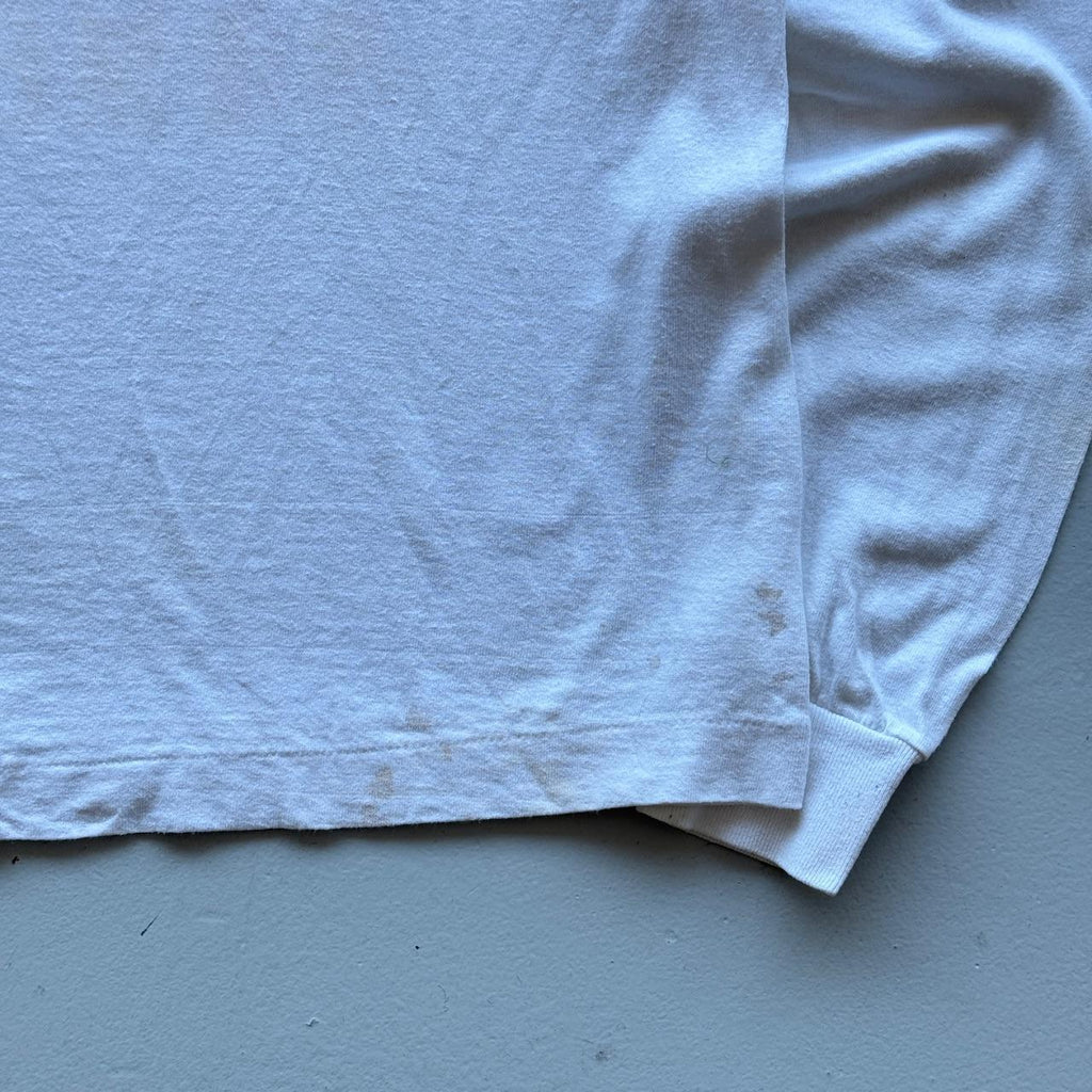 White Carter the Unstoppable Sex Machine 90s Vintage Graphic Long Sleeve T-Shirt - XL