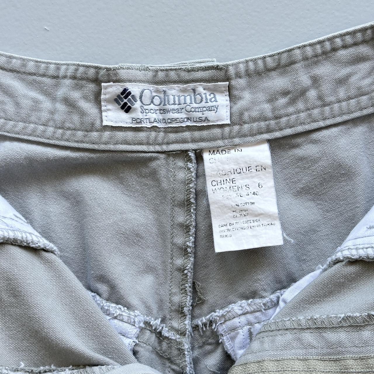 Columbia Cotton 00s Technical Shorts - Size 6 24"