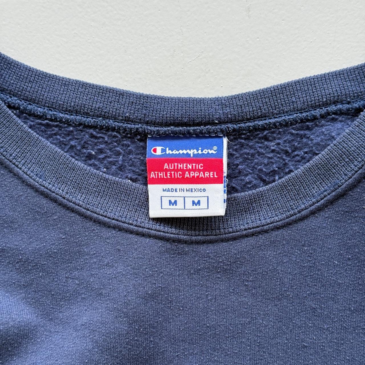 Navy Blue X Football 00’s Vintage Graphic Sweatshirt - Medium