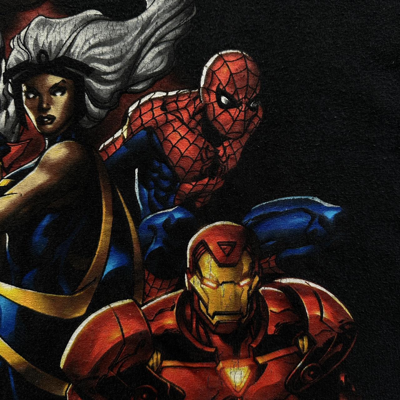 Marvel Mad Engine 00s Vintage T-shirt - Boxy Large