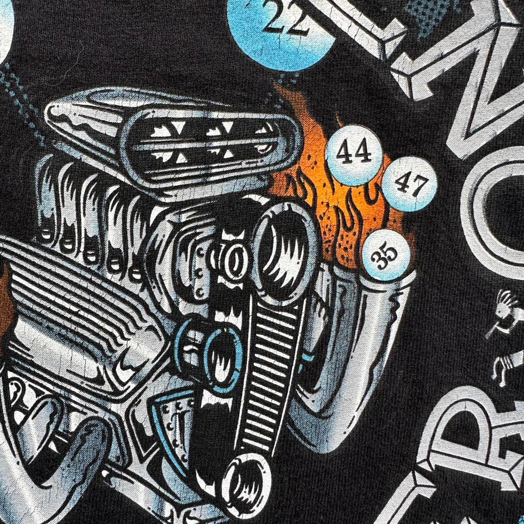Black Speed Keno Car 00s Vintage T-shirt - Large