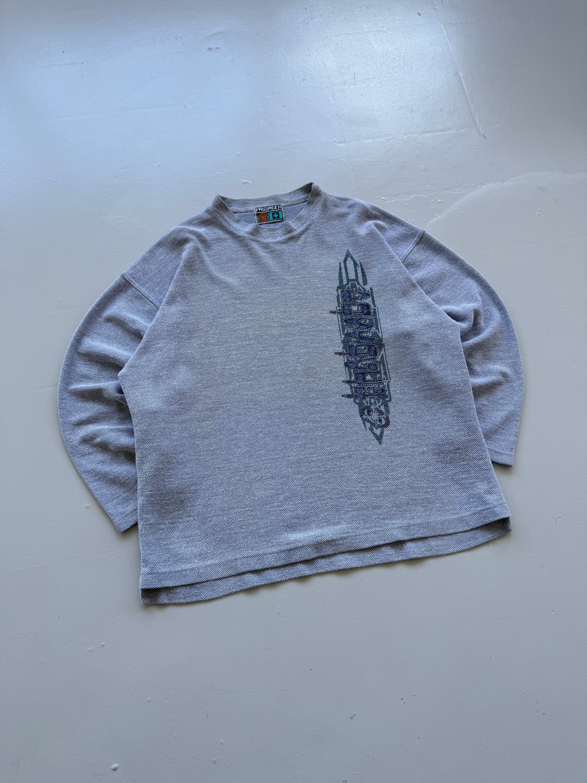 Passager Graphic Vintage Surfwear 90's Sweatshirt - XL