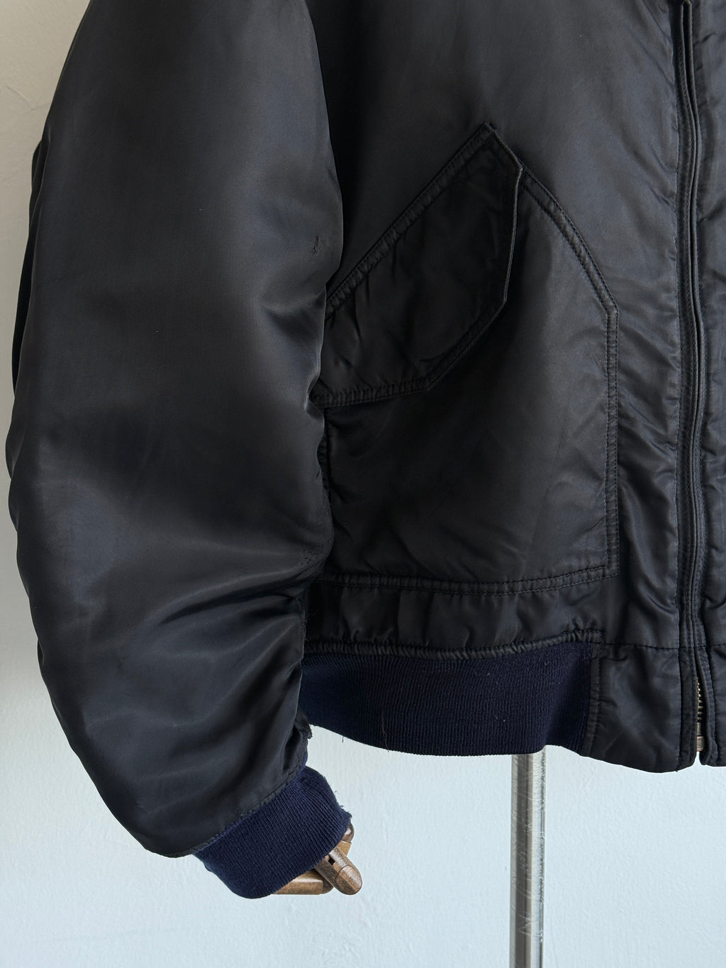 Black Buster 90's Vintage MA-1 Bomber Jacket - XL