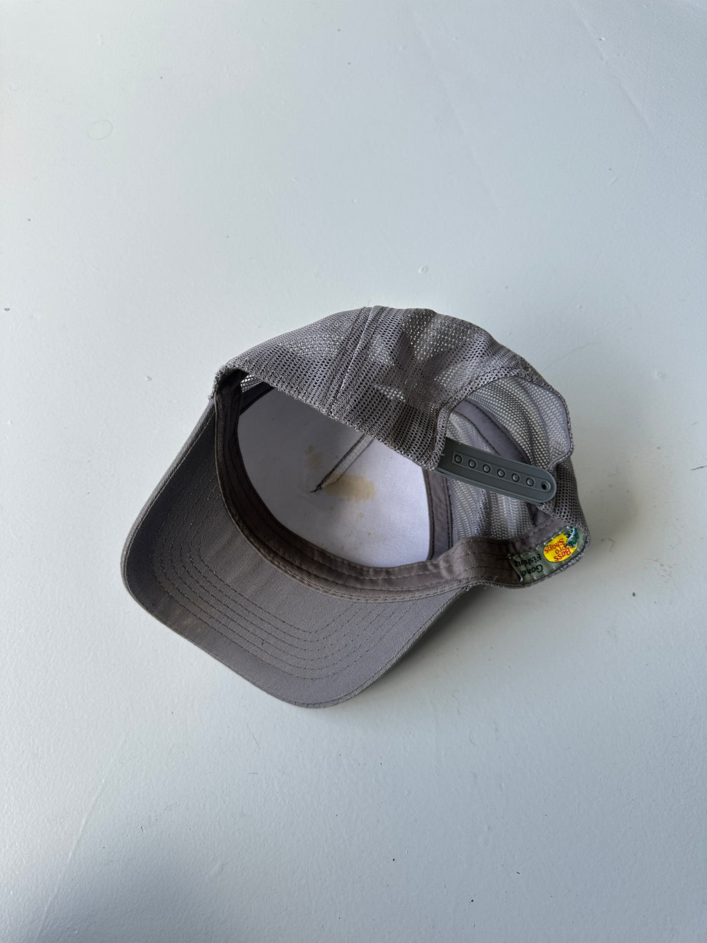 Grey Bass Pro Shops Vintage Trucker Cap