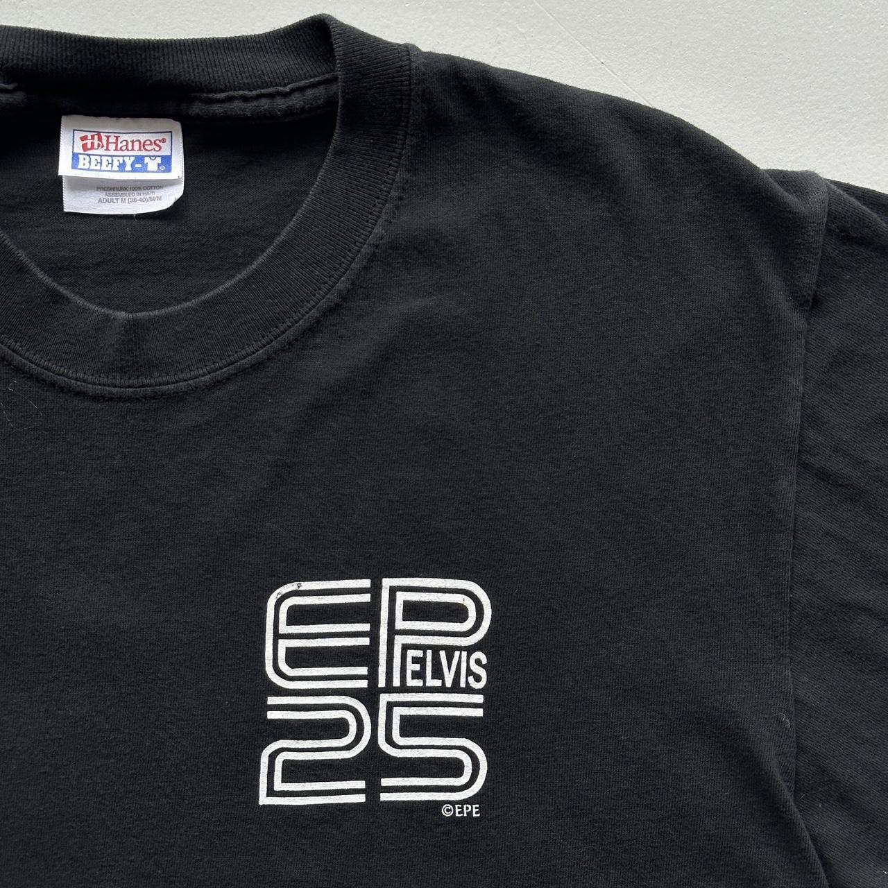 Black Elvis 00s Vintage T-shirt - Medium