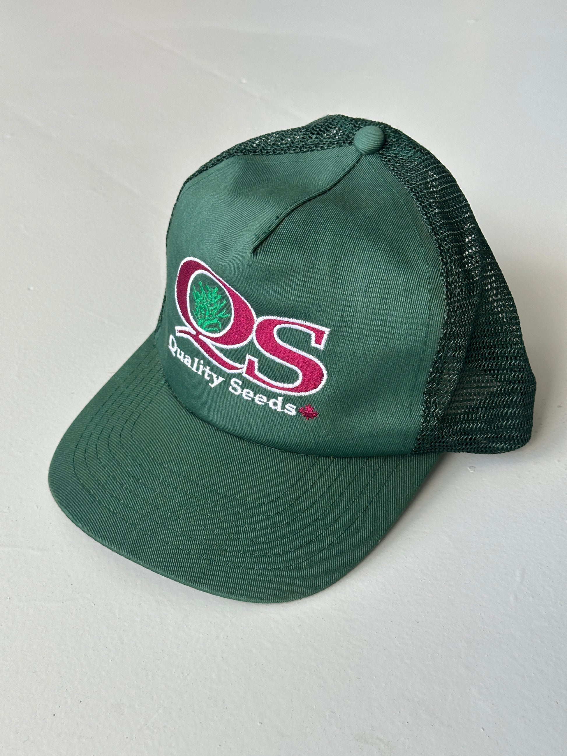 Green Quality Seeds QS Vintage 90's Trucker Cap
