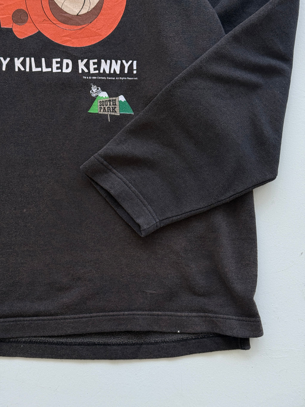 South Park They Killed Kenny 90's Vintage Graphic Sweatshirt - XL