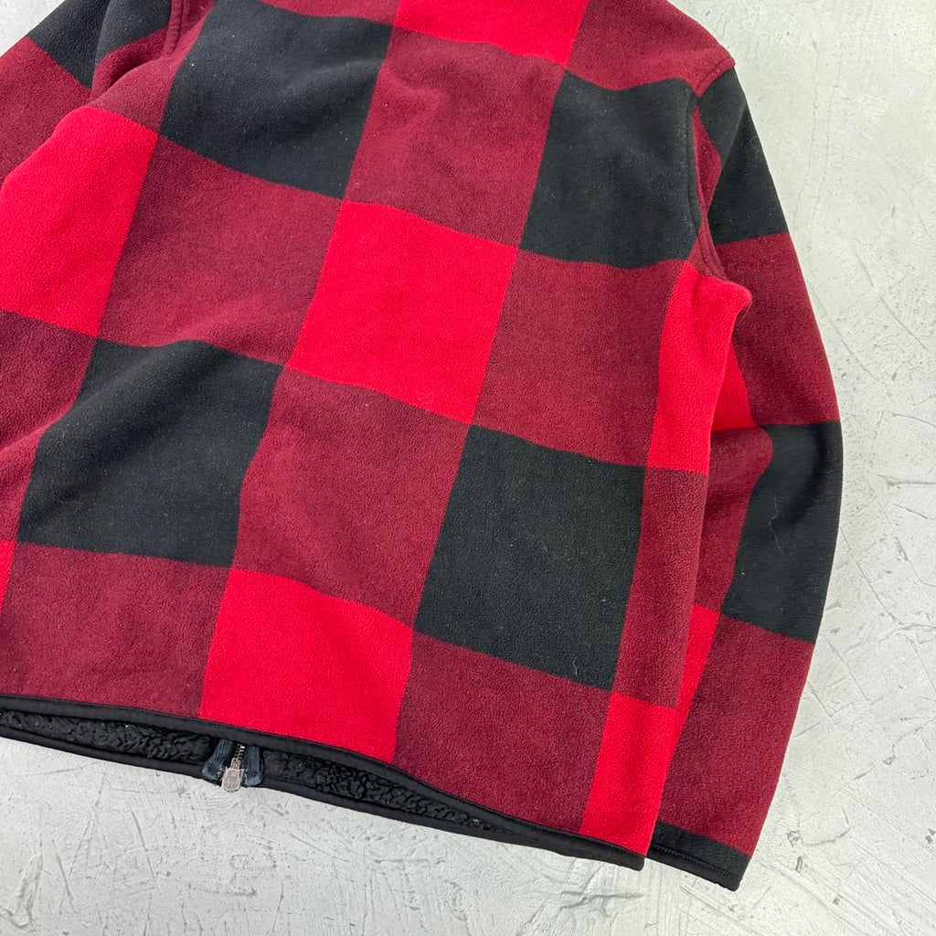 Nautica Buffalo Plaid 00s vintage Fleece - Medium