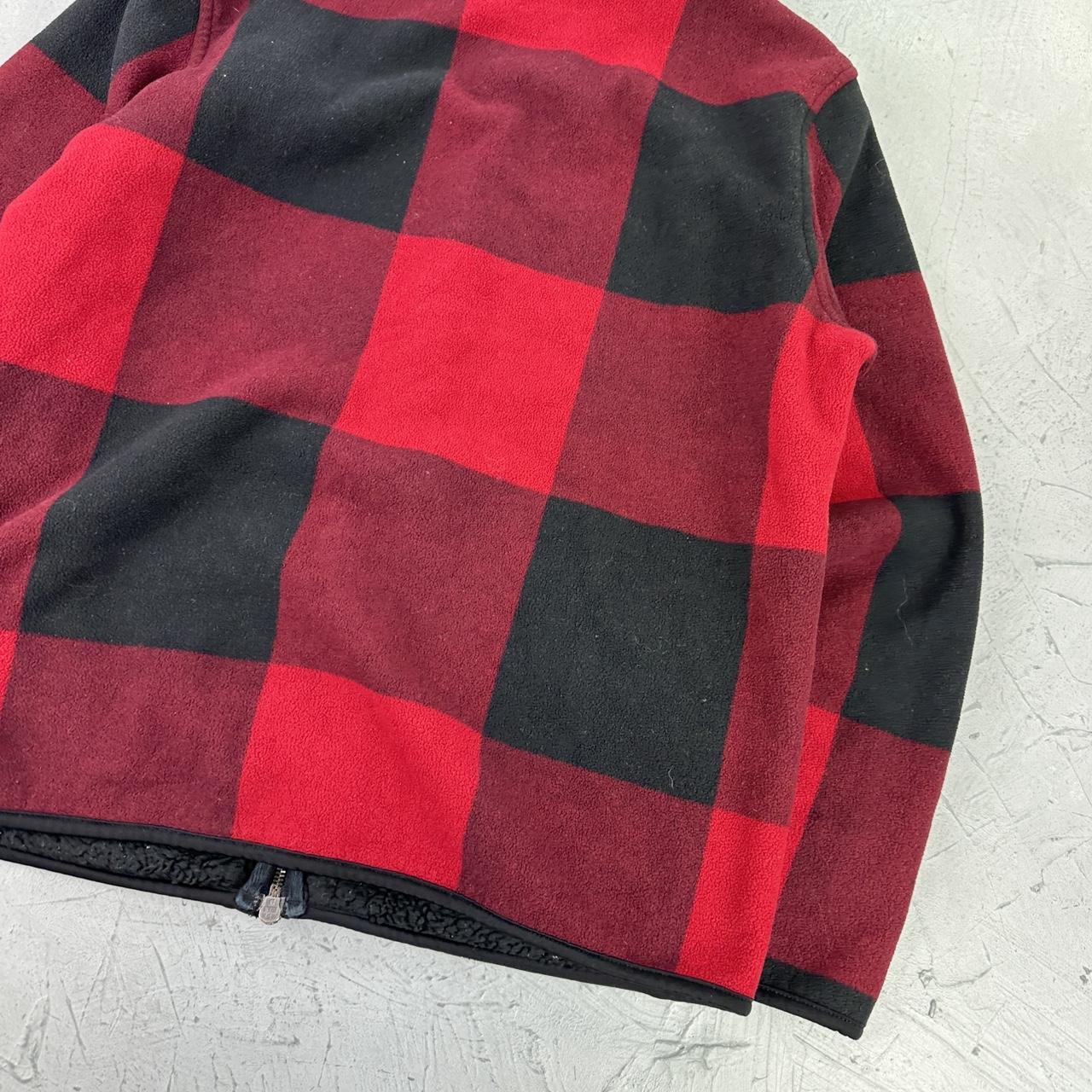 Nautica Buffalo Plaid 00s vintage Fleece - Medium