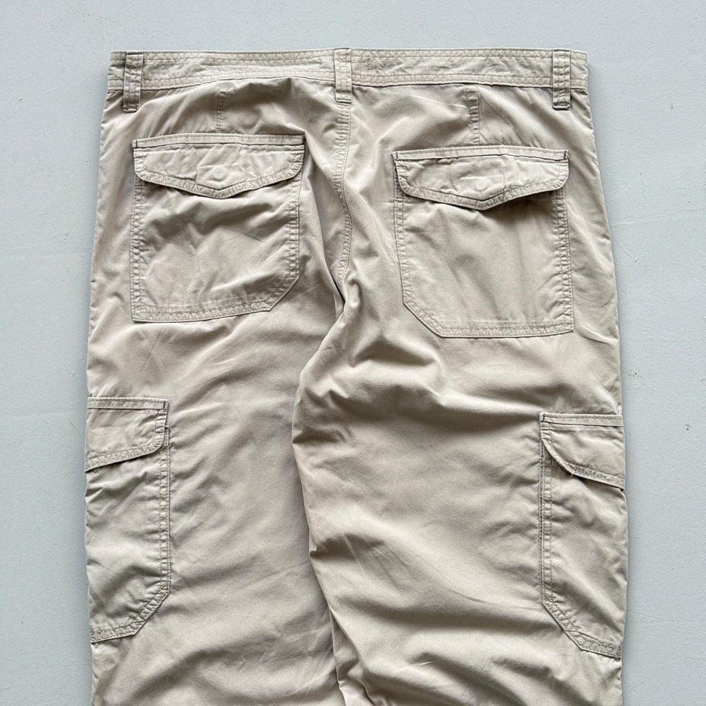 Beige Blue Harbour 00’s Vintage Cargo Trousers - W38 x L27