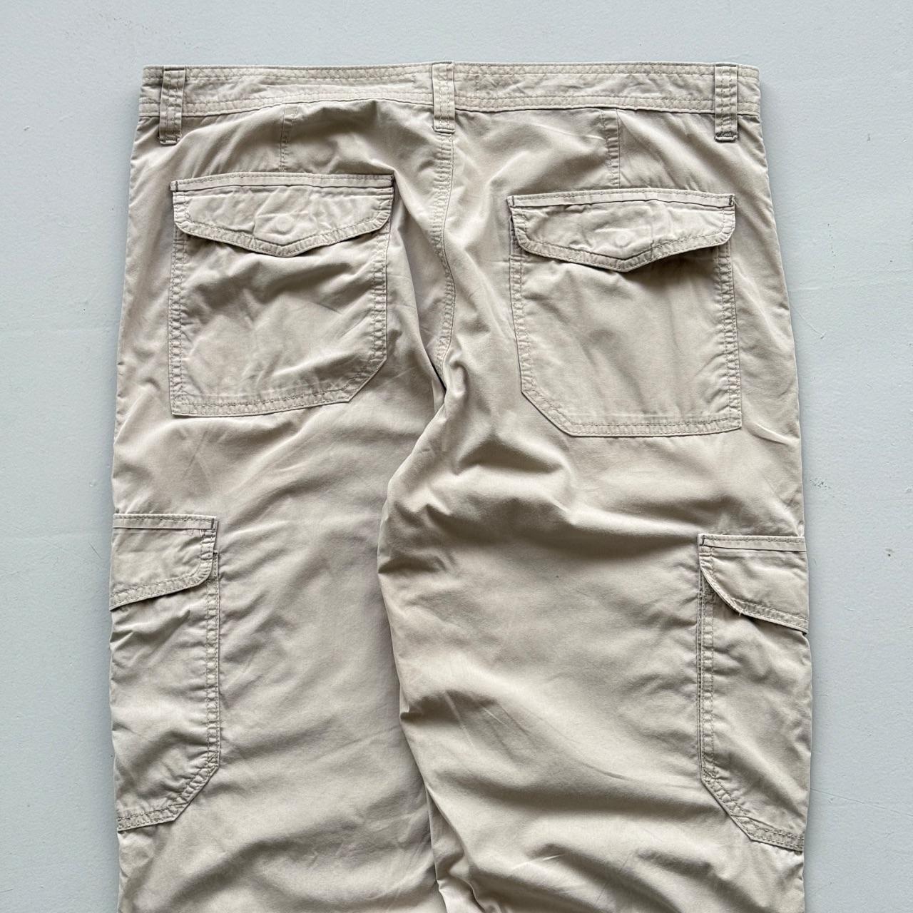 Beige Blue Harbour 00’s Vintage Cargo Trousers - W38 x L27