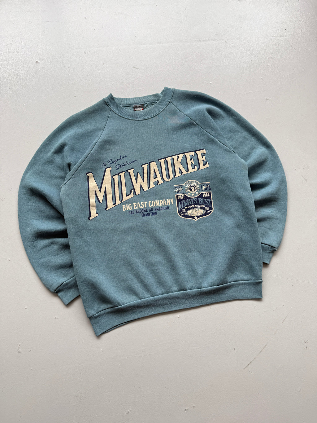 Milwaukee Big East Company 80's Vintage Sweatshirt - Small